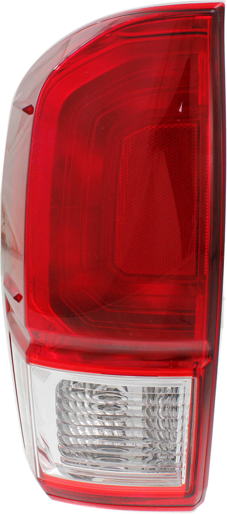 New Tail Light Direct Replacement For TACOMA 16-17 TAIL LAMP LH, Assembly, Red Lens, Base/SR/SR5 Models - CAPA TO2800197C 8156004170