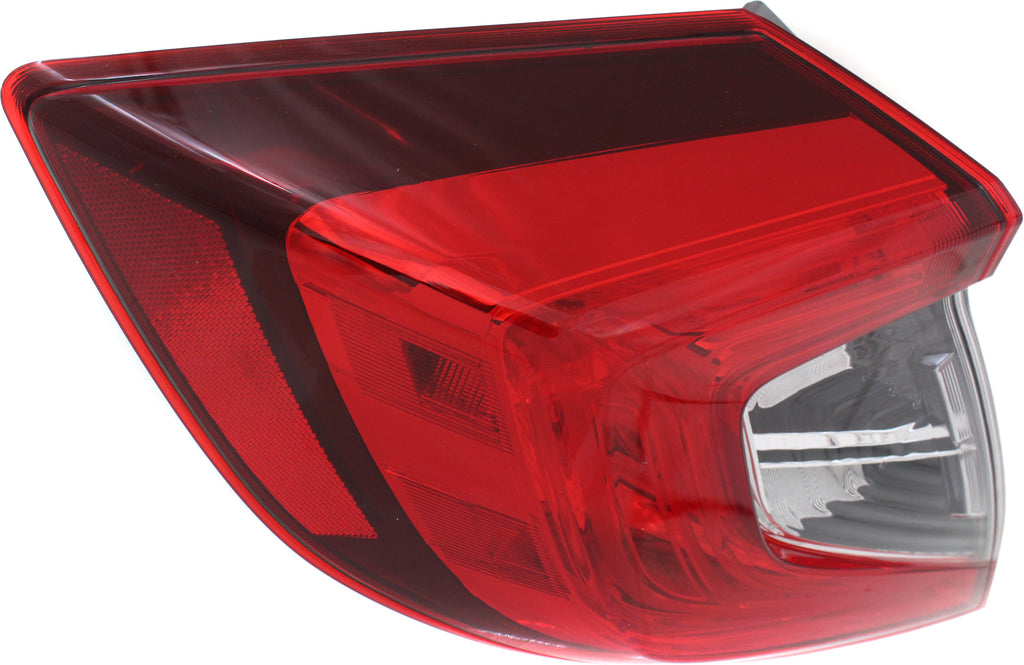 New Tail Light Direct Replacement For CIVIC 16-21 TAIL LAMP LH, Outer, Assembly, (18-20, 1.5L Turbo Eng., Japan Built Vehicle)/North America Built Vehicle, Sedan - CAPA HO2804110C 33550TBAA01