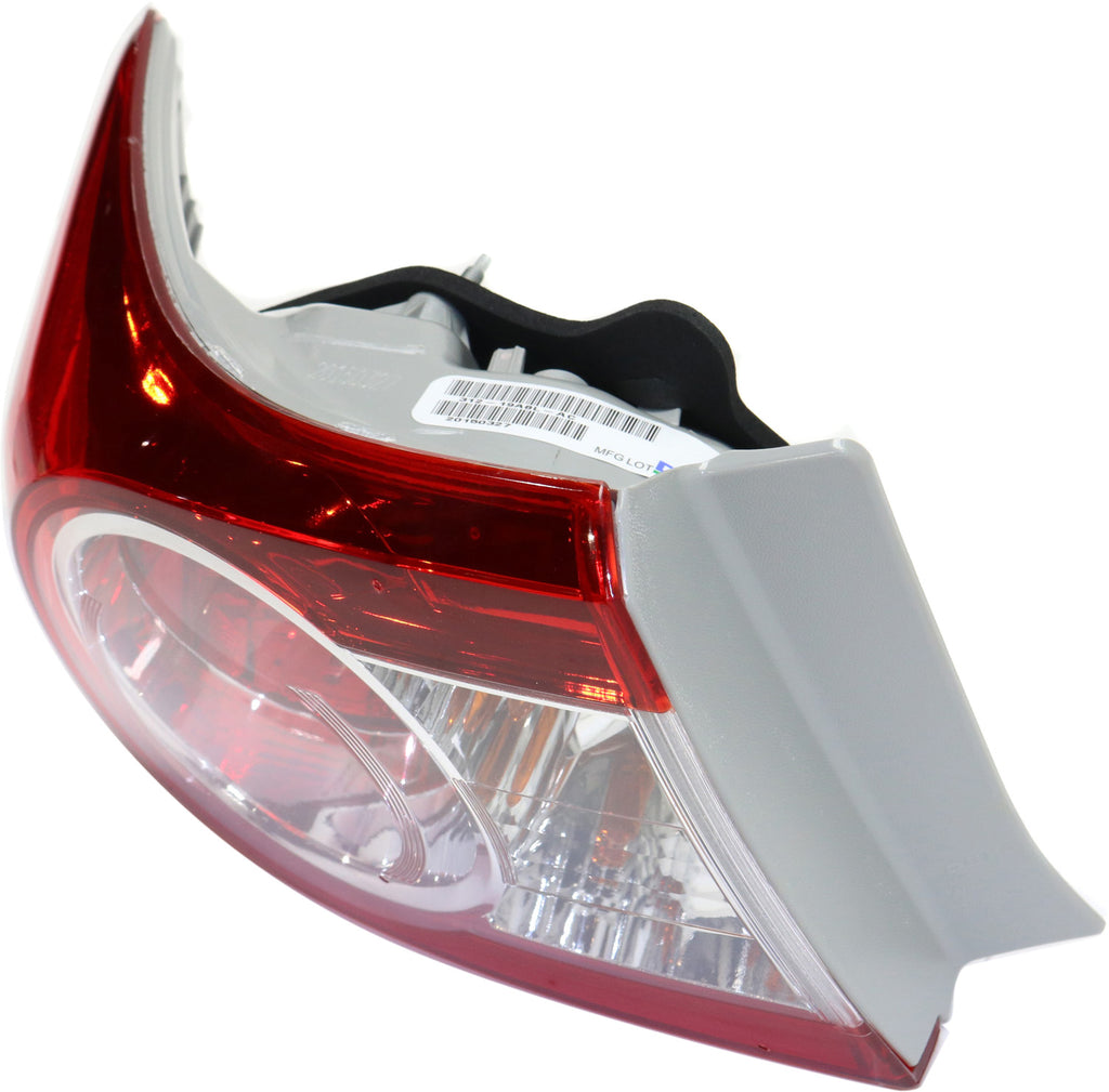 New Tail Light Direct Replacement For COROLLA 11-13 TAIL LAMP LH, Outer, Assembly, North America Built Vehicle - CAPA TO2804111C 8156002580