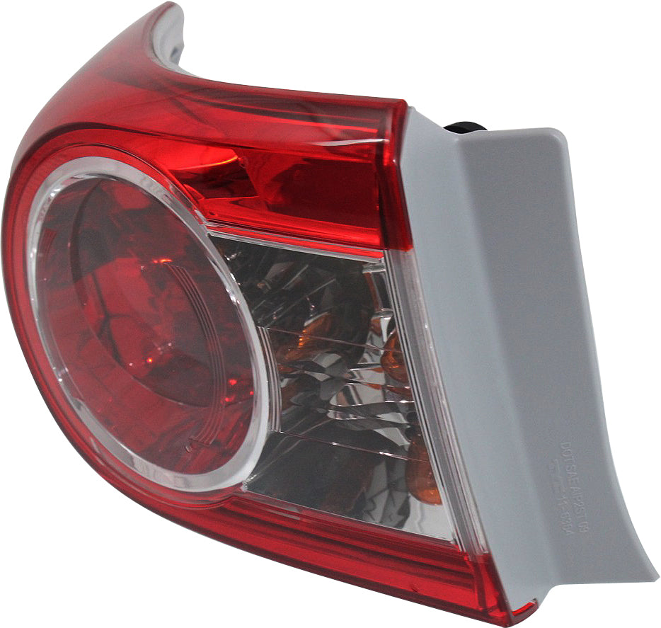 New Tail Light Direct Replacement For COROLLA 11-13 TAIL LAMP LH, Outer, Assembly, Halogen, North America Built Vehicle TO2804111 8156002580