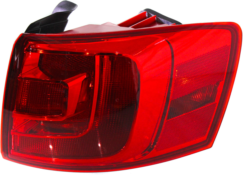 New Tail Light Direct Replacement For JETTA 11-18 TAIL LAMP RH, Outer, Assembly, Halogen, (Hybrid 13-14), Sedan, w/o Rear Fog Lights - CAPA VW2805107C 5C6945096D