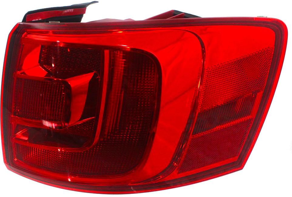 New Tail Light Direct Replacement For JETTA 11-18 TAIL LAMP RH, Outer, Assembly, Halogen, (Hybrid 13-14), Sedan, w/o Rear Fog Lights VW2805107 5C6945096D