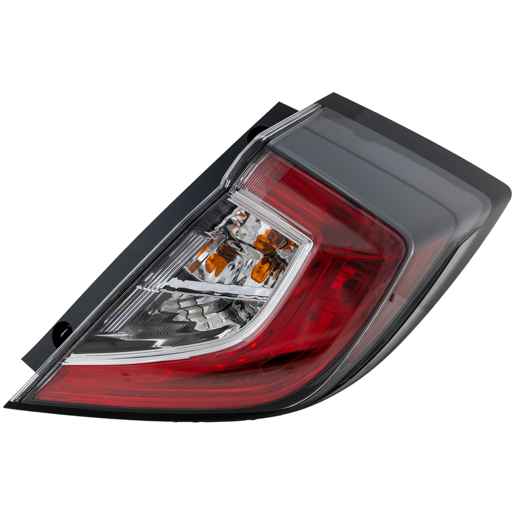 New Tail Light Direct Replacement For CIVIC 17-21 TAIL LAMP RH, Outer, On Body, Assembly, Hatchback HO2805116 33500TGGA02