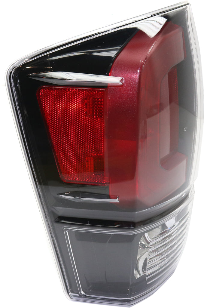 New Tail Light Direct Replacement For TACOMA 17-19 TAIL LAMP LH, Assembly, Halogen, Black Interior TO2800201 8156004200