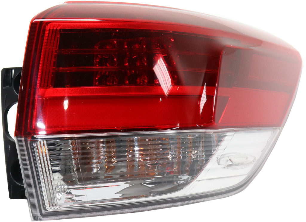New Tail Light Direct Replacement For HIGHLANDER 17-19 TAIL LAMP RH, Outer, LED, Assembly - CAPA TO2805132C 815500E160