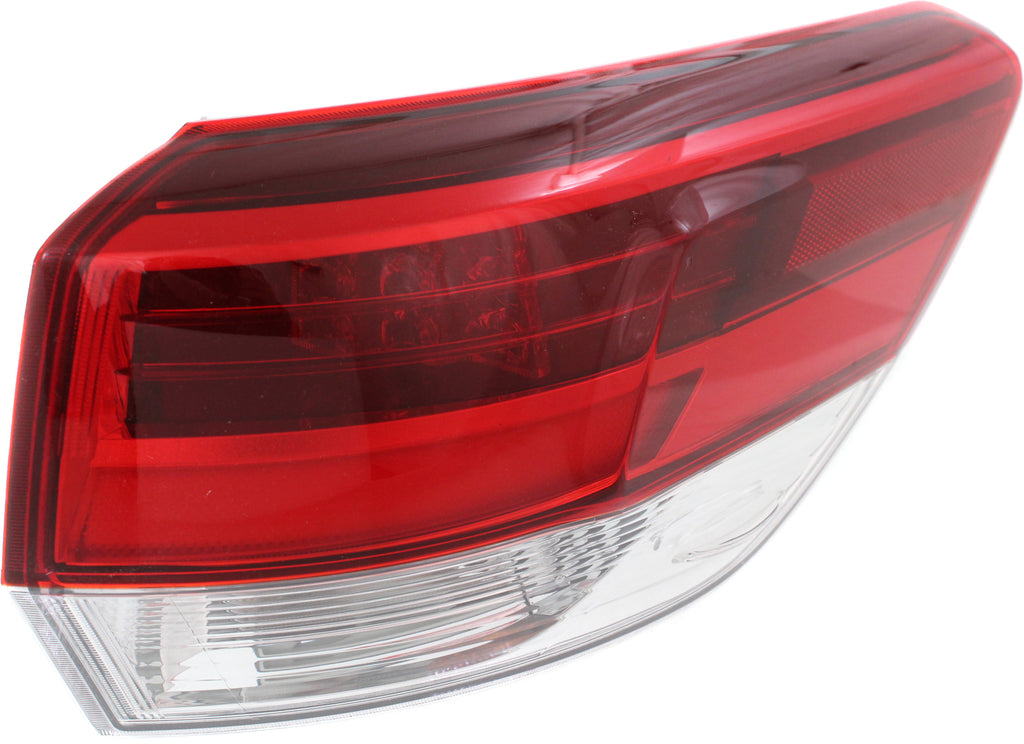 New Tail Light Direct Replacement For HIGHLANDER 17-17 TAIL LAMP RH, Outer, LED, Assembly TO2805132 815500E160