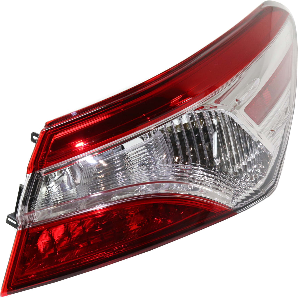 New Tail Light Direct Replacement For CAMRY 18-19 TAIL LAMP RH, Outer, Lens and Housing, LE Model (Exc. Hybrid Model), Japan Built Vehicle - CAPA TO2805138C 8155133670