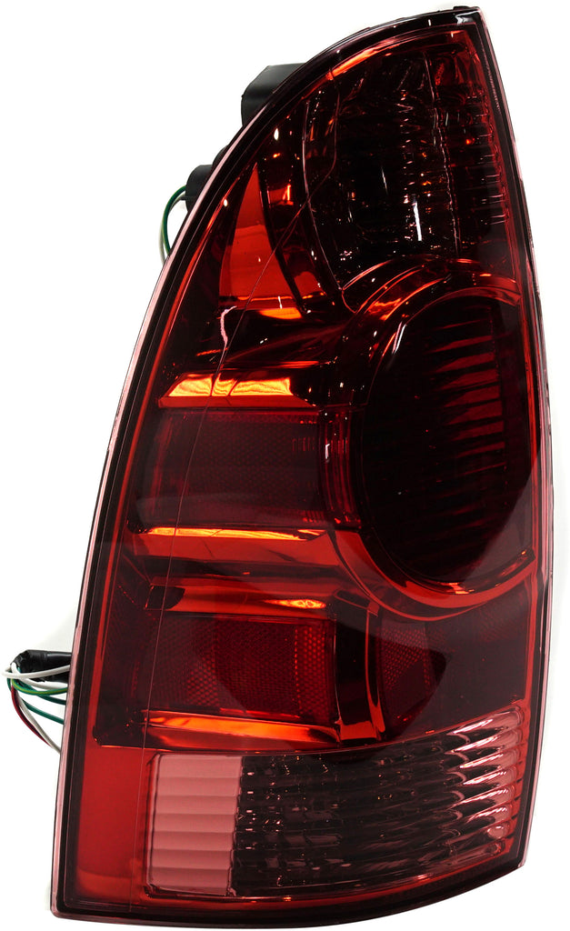 New Tail Light Direct Replacement For TACOMA 05-08/12-15 TAIL LAMP LH, Assembly, Halogen/Standard Type, Red Lens - CAPA TO2800158C 8156004150