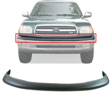 Load image into Gallery viewer, Front Bumper Upper Cover Textured Plastic For 2000-2002 Toyota Tundra Limited