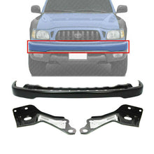 Load image into Gallery viewer, Front Bumper Primed Steel + Bracket LH &amp; RH Side For 2001-2004 Toyota Tacoma