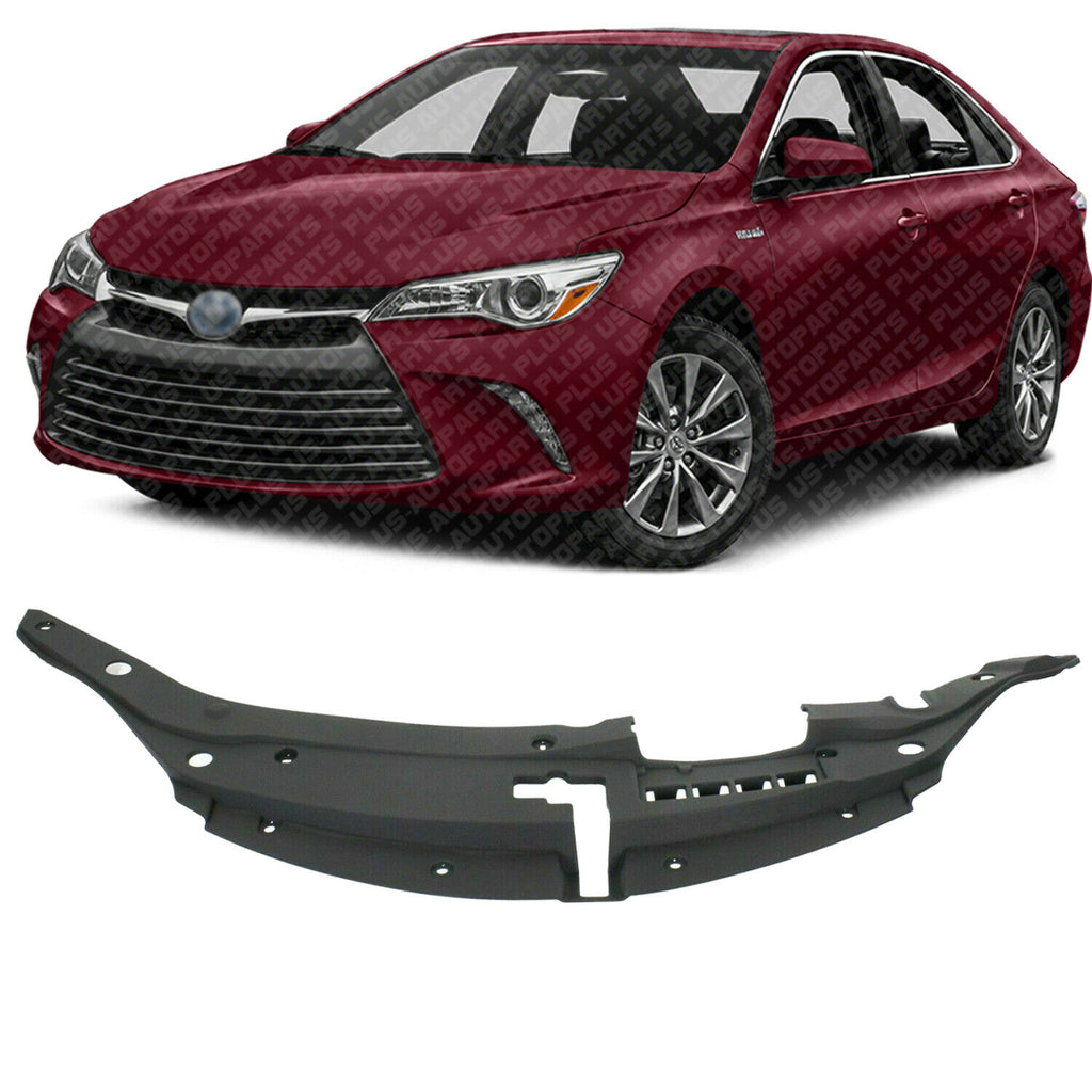 Upper Radiator Support Cover Duct Seal Plastic For 2015-2017 Toyota Camry