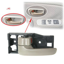 Load image into Gallery viewer, Front Interior Door Handle LH Side w/ Lock Beige Fawn For 2000-06 Toyota Tundra