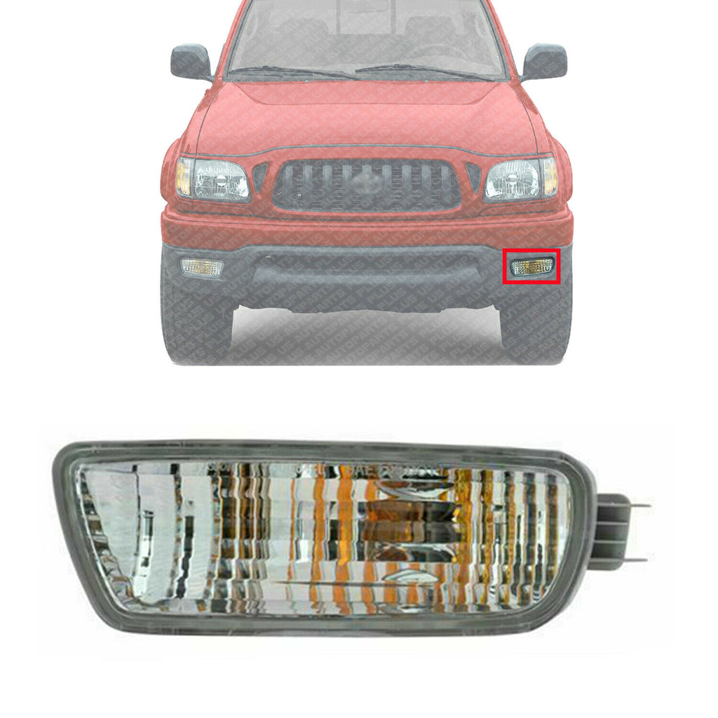 Front Left Driver Side Turn Signal Light Assembly For 2001-2004 Toyota Tacoma