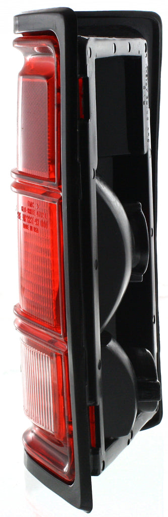 New Tail Light Direct Replacement For DODGE FULL SIZE P/U 88-93 TAIL LAMP LH, Lens and Housing, w/ Black Trim CH2800114 55054789