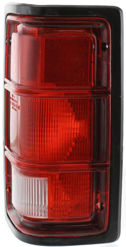 New Tail Light Direct Replacement For DODGE FULL SIZE P/U 88-93 TAIL LAMP RH, Lens and Housing, w/ Black Trim CH2801114 55054788