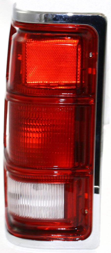 New Tail Light Direct Replacement For DAKOTA 87-96 TAIL LAMP LH, Lens and Housing, w/ Chrme Outer Trim, w/o Chrme Inner Stripes CH2800110 4482577
