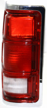 Load image into Gallery viewer, New Tail Light Direct Replacement For DAKOTA 87-96 TAIL LAMP LH, Lens and Housing, w/ Chrme Outer Trim, w/o Chrme Inner Stripes CH2800110 4482577
