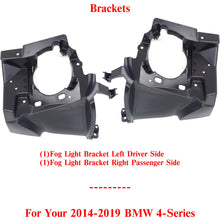 Load image into Gallery viewer, Fog Light Brackets Left Driver &amp; Right Passenger Side For 2014-2019 BMW 4-Series