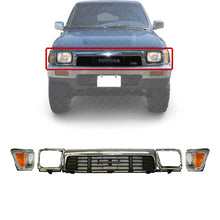 Load image into Gallery viewer, Front Grille + Head Lamps Door + Corner Lamp LH &amp; RH For 89-91 Toyota Pickup 4WD