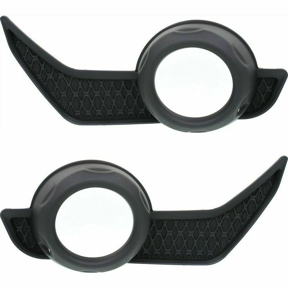 Fog Light Bezel Textured Without Chrome Trim For 2014 - 2020 Toyota 4Runner - US AUTO PARTS PLUS