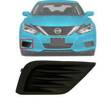 Load image into Gallery viewer, Front Fog Lamp Cover Textured Right Passenger Side For 2016 - 2018 Nissan Altima - US AUTO PARTS PLUS