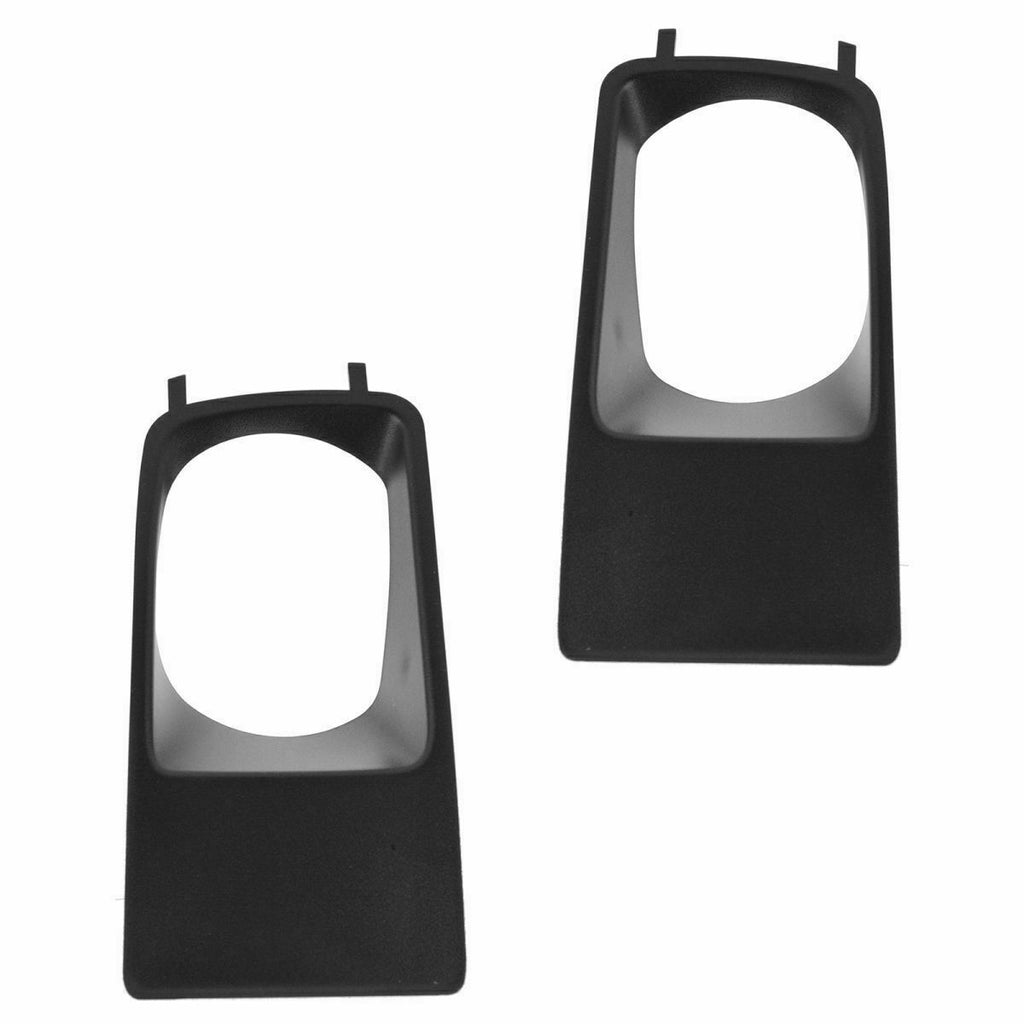 Front Fog Light Bezel Set Textured Right & Left Side For 2005 - 2007 Dodge Magnum - US AUTO PARTS PLUS
