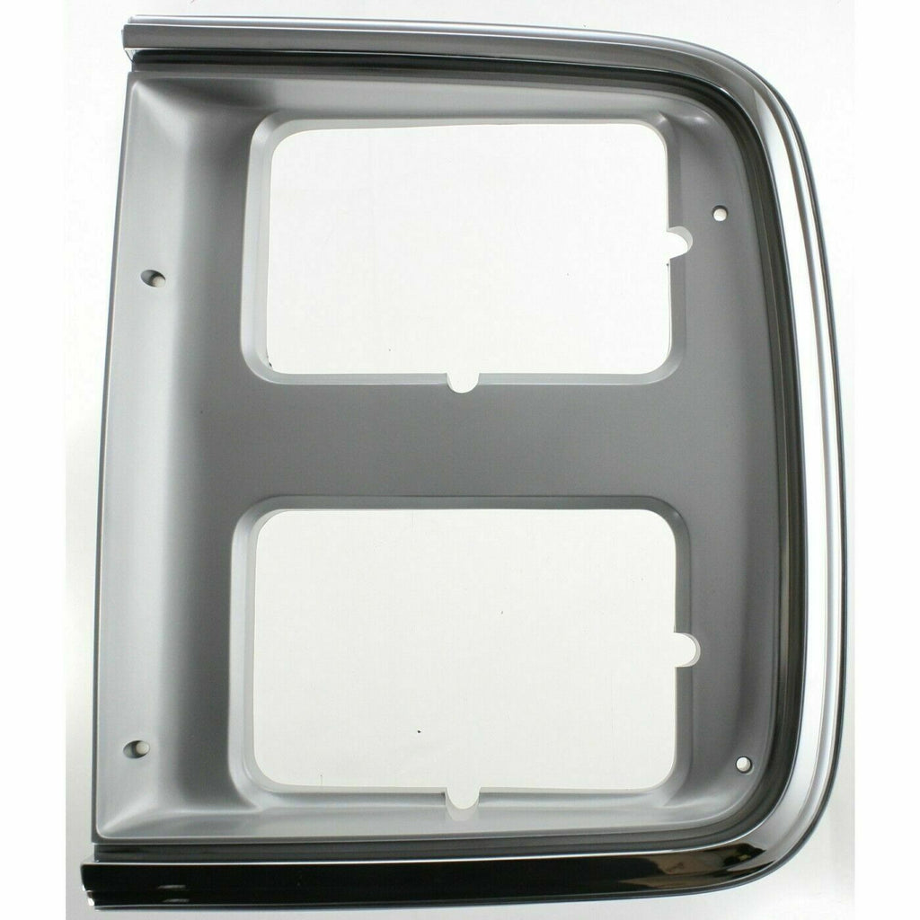 Front Head Light Bezel LH & RH Side For 1985 - 1991 GMC Chevrolet Van - US AUTO PARTS PLUS