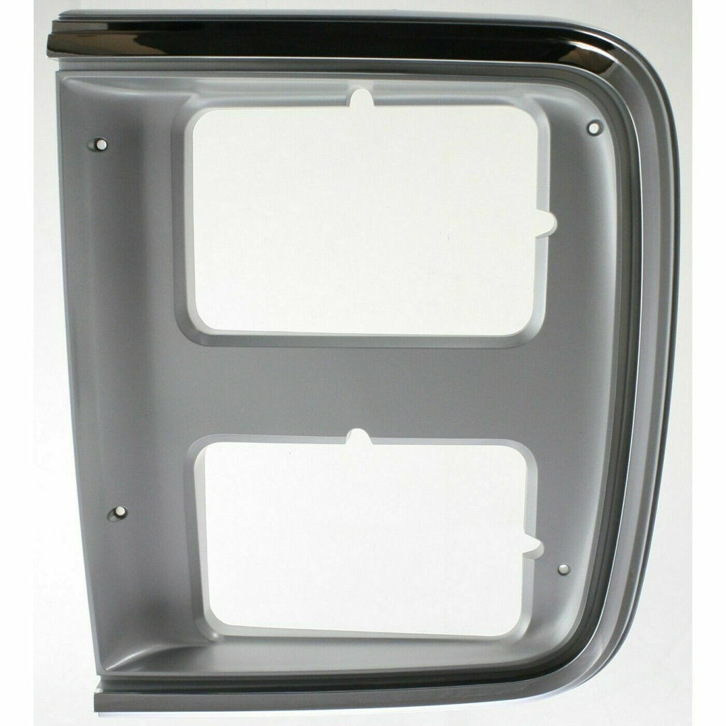 Front Head Light Bezel LH & RH Side For 1985 - 1991 GMC Chevrolet Van - US AUTO PARTS PLUS