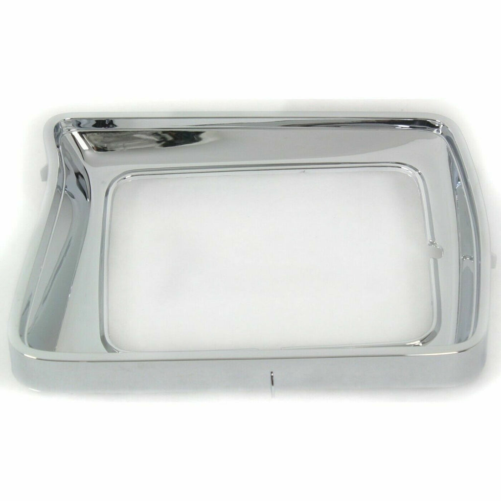 Front Headlamps Door Chrome Rectangular LH & RH Side For 1978 - 1979 Ford F - Series - US AUTO PARTS PLUS