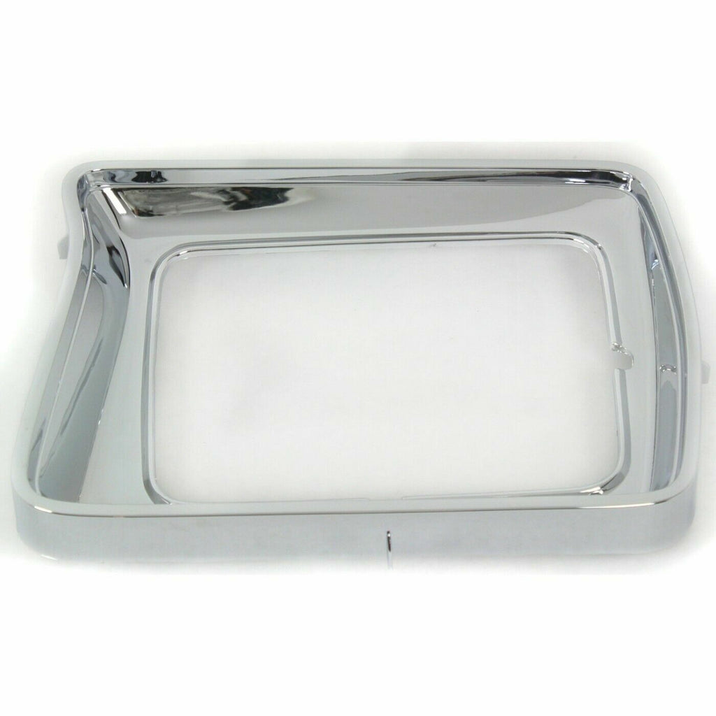 Front Headlamps Door Chrome Rectangular LH & RH Side For 1978 - 1979 Ford F - Series - US AUTO PARTS PLUS