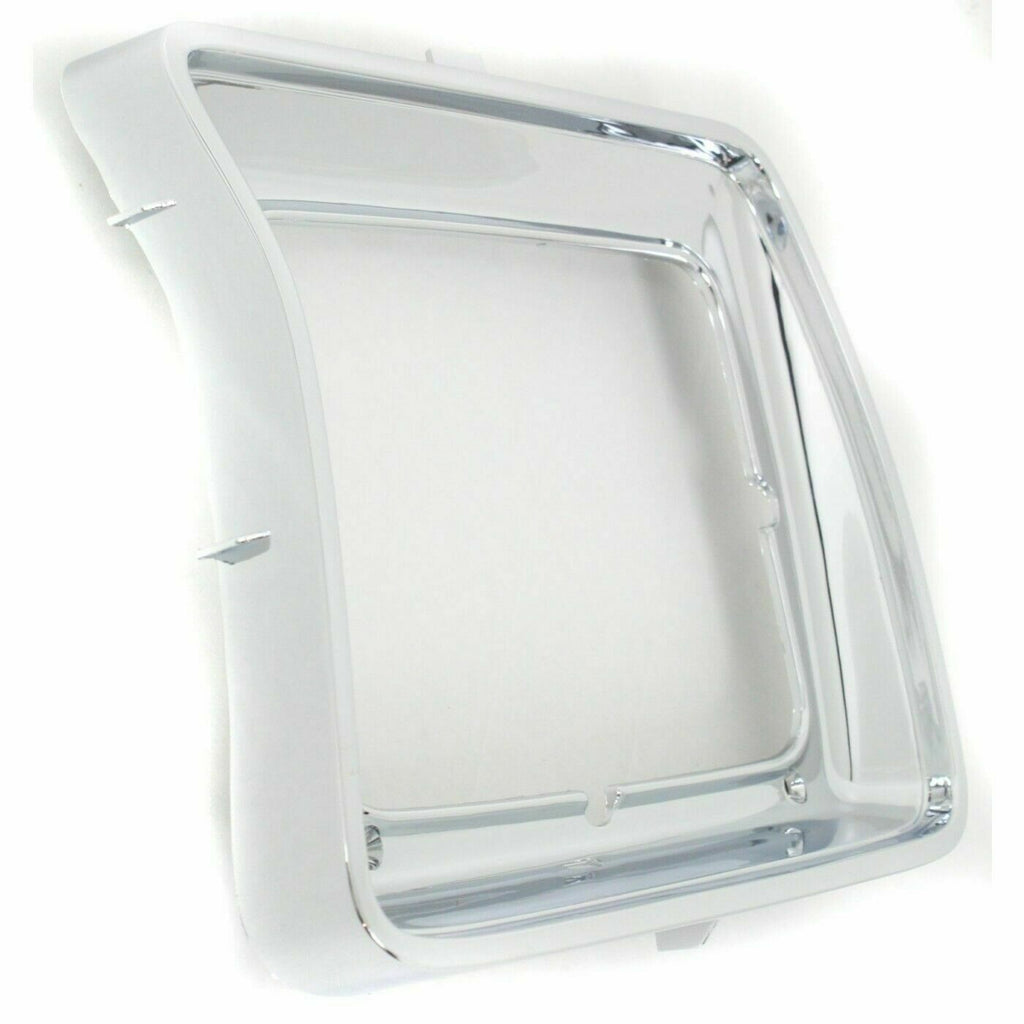 Front Headlamps Door Chrome Rectangular LH & RH Side For 1978 - 1979 Ford F - Series - US AUTO PARTS PLUS