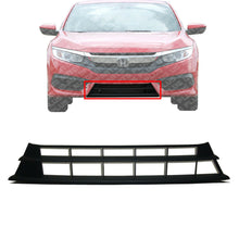 Load image into Gallery viewer, Front Bumper Face Bar Grille Textured For 2016-2018 Honda Civic Coupe / Sedan