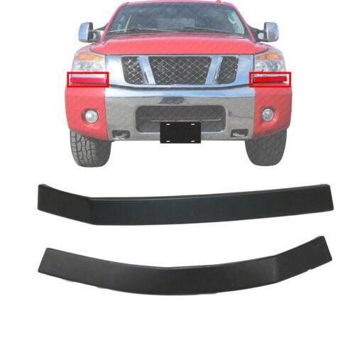 Headlight Molding Trim Fillers For 2004 - 2015 Nissan Titan Armada - US AUTO PARTS PLUS