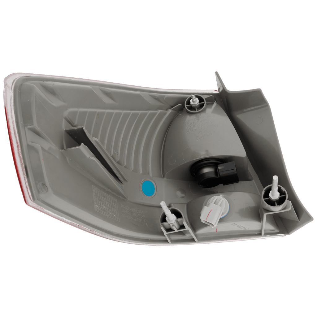 New Tail Light Direct Replacement For FOCUS 09 - 11 TAIL LAMP RH, Assembly, w/ Chrome Insert, Sedan FO2801215 9S4Z13404D - US AUTO PARTS PLUS