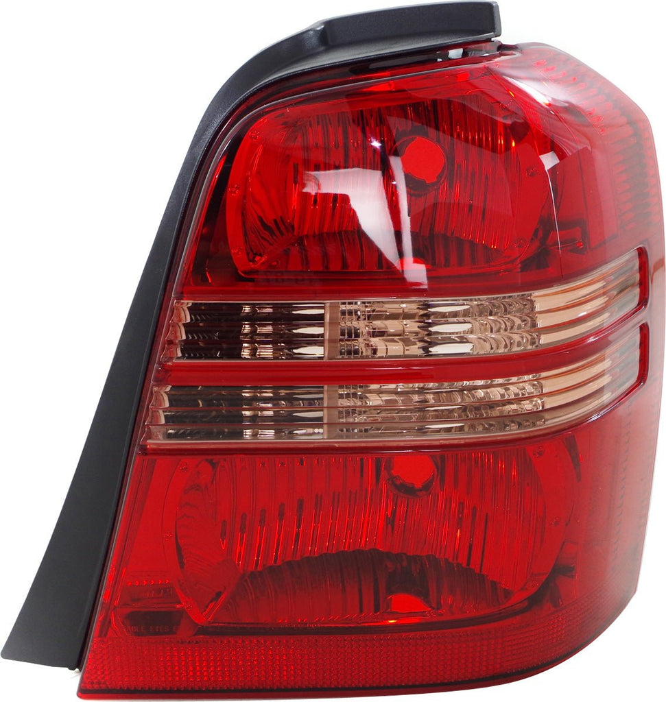New Tail Light Direct Replacement For HIGHLANDER 01 - 03 TAIL LAMP RH, Lens and Housing, Clear and Red Lens TO2819119 8155148050 - US AUTO PARTS PLUS