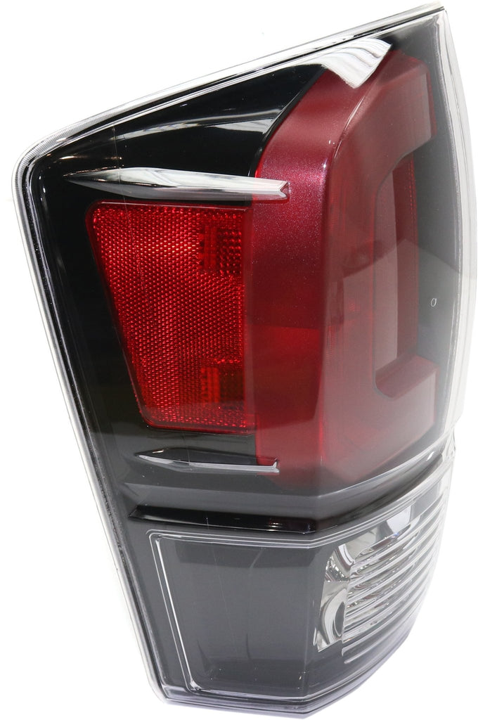 New Tail Light Direct Replacement For TACOMA 17 - 19 TAIL LAMP LH, Assembly, Halogen, Black Interior TO2800201 8156004200 - US AUTO PARTS PLUS