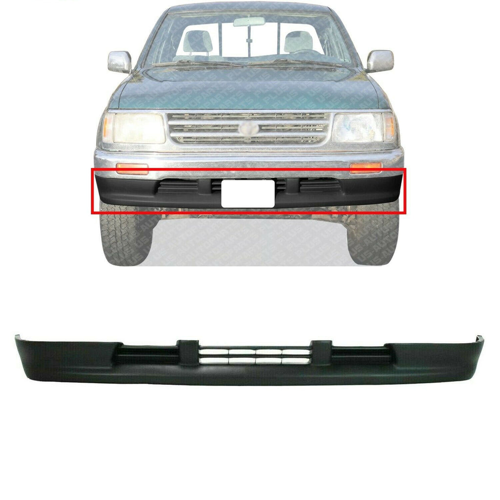 Front Textured Bumper Lower Valance Panel Textured For 1993-1998 Toyota T100