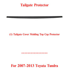 Load image into Gallery viewer, Rear Tailgate Cover Cap Molding Textured Black For 2007 - 2013 Toyota Tundra - US AUTO PARTS PLUS