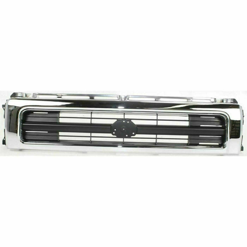 Front Grille Sealed Beam Type and Headlight Doors For 1992-1995 Toyota Pickup 4W