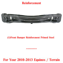 Load image into Gallery viewer, Front Bumper Reinforcement Primed Steel For 2010-2013 Equinox / Terrain