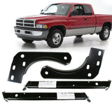 Inner & Outer Bumper Mounting Brackets 4Pc Set For 1997-2002 Dodge Ram 1500-3500