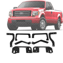 Load image into Gallery viewer, Front Bumper Mounting Bracket Inner Outer Kit For 2009-2014 Ford F-150 Pickup