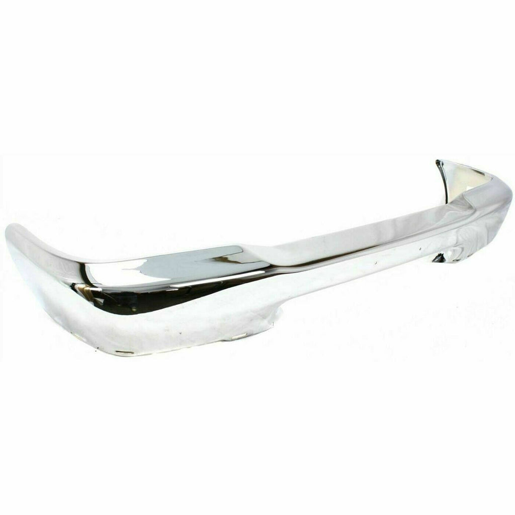 Front Bumper Chrome Style Side + Valance Textured For 1998-2000