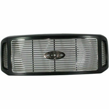 Load image into Gallery viewer, Grille Assembly Primed Shell w/Chrome Insert 2005-07 Ford F-250 Harley-Davidson