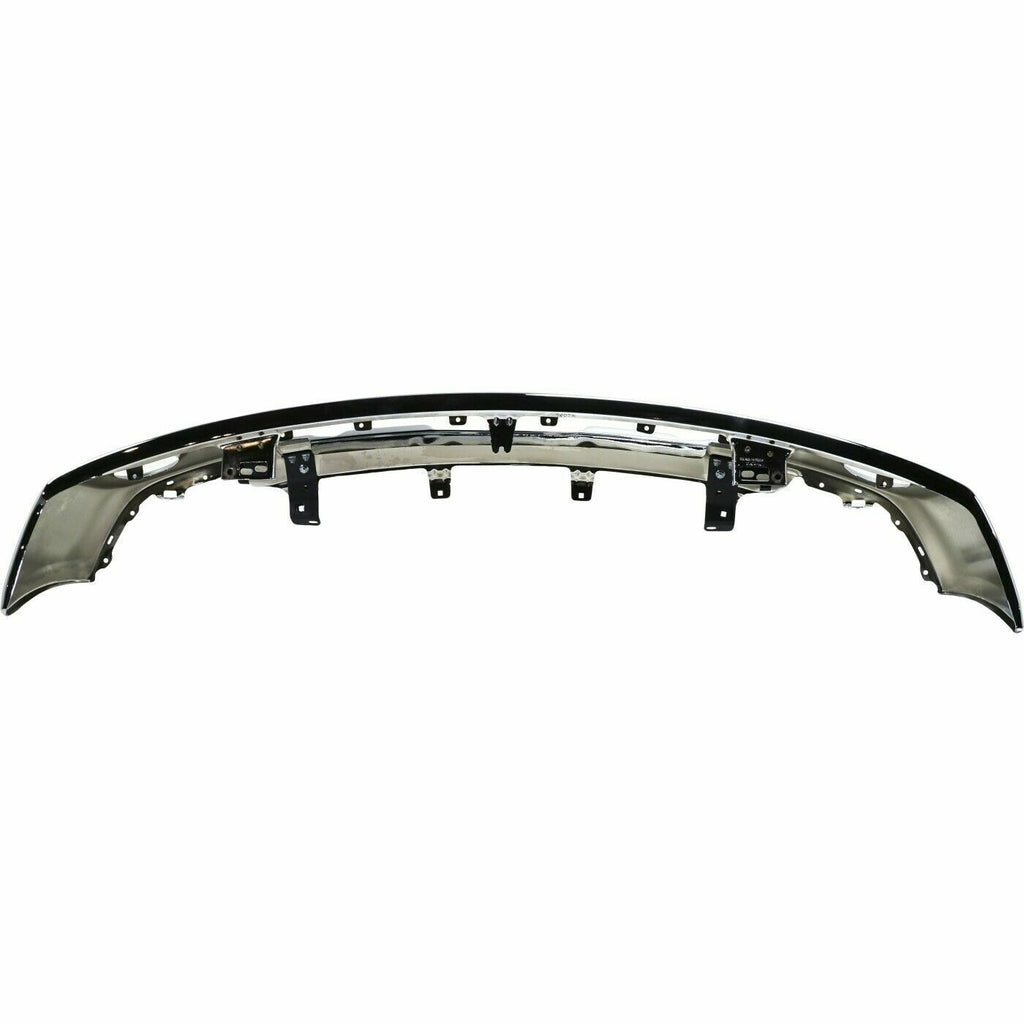 Front Bumper Lower Chrome Steel w/ Fog Light Holes For 2005-2008 Nissan Frontier