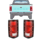 Set Of 2 Tail Light Lens & Housing Left + Right Side For 1987-96 Dodge Dakota