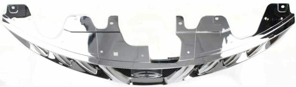 Front Grille Chrome Shell With Black Insert Plastic For 2009-2010 Nissan Murano