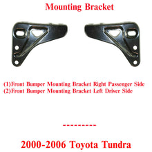Load image into Gallery viewer, Set of 2 Front Steel Bumper Mounting Brackets LH &amp; RH For 2000-06 Toyota Tundra