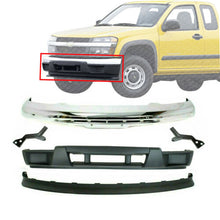 Load image into Gallery viewer, Front Bumper Chrome With Bracket + Valance + Extension For 04-12 Colorado/Canyon