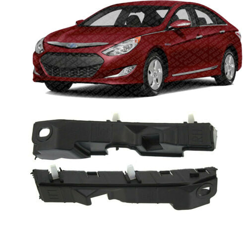 Front Bumper Mounting Brackets Left & Right Side For 2011-2015 Hyundai Sonata